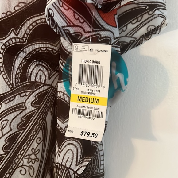 NWT tropic boho coverup🌴🌅 - Picture 3 of 5